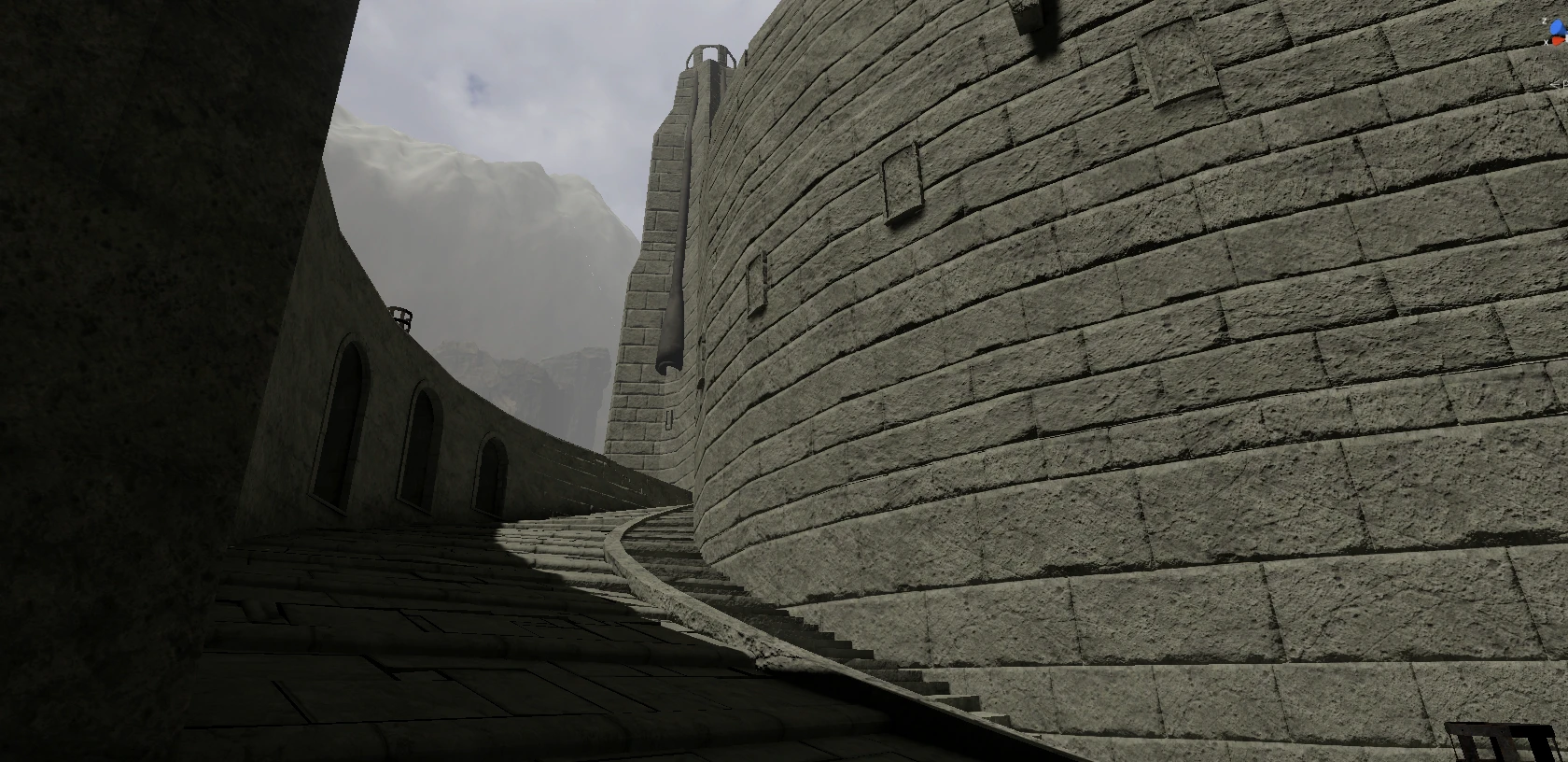 Helm's Deep interior
